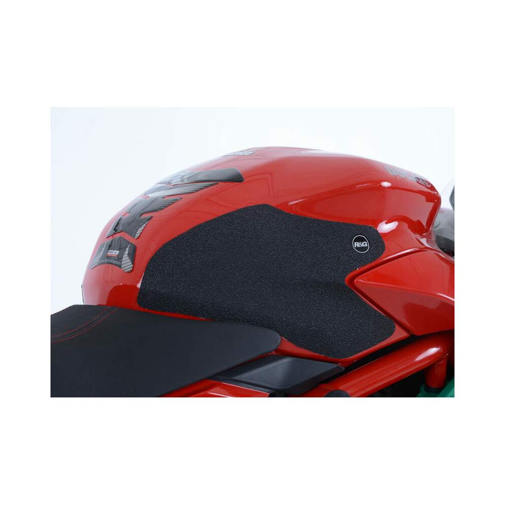 Kit grip de réservoir R&G RACING 2 pièces noir Ducati Supersport S