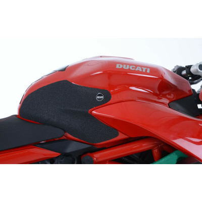 Kit grip de réservoir R&G RACING 2 pièces noir Ducati Supersport S