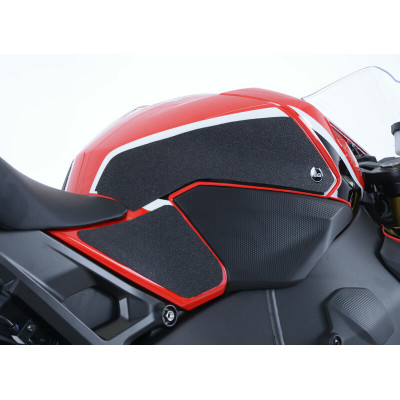 Kit grip de réservoir R&G RACING 4 pièces noir Honda CBR1000RR SP