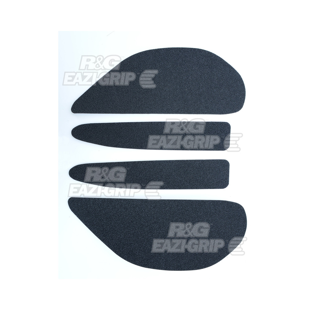 Kit grip de réservoir R&G RACING 4 pièces noir Kawasaki ER-6