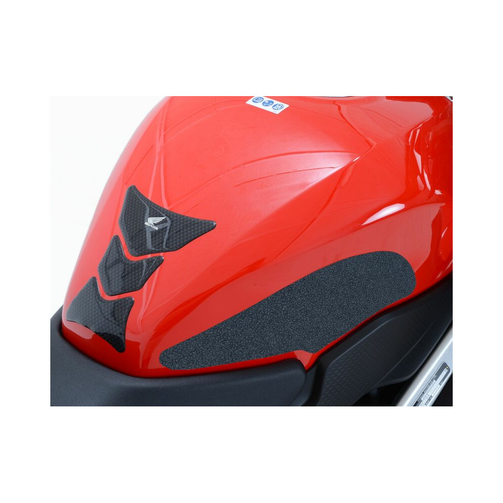 Kit grip de réservoir R&G RACING 2 pièces noir Honda VFR800