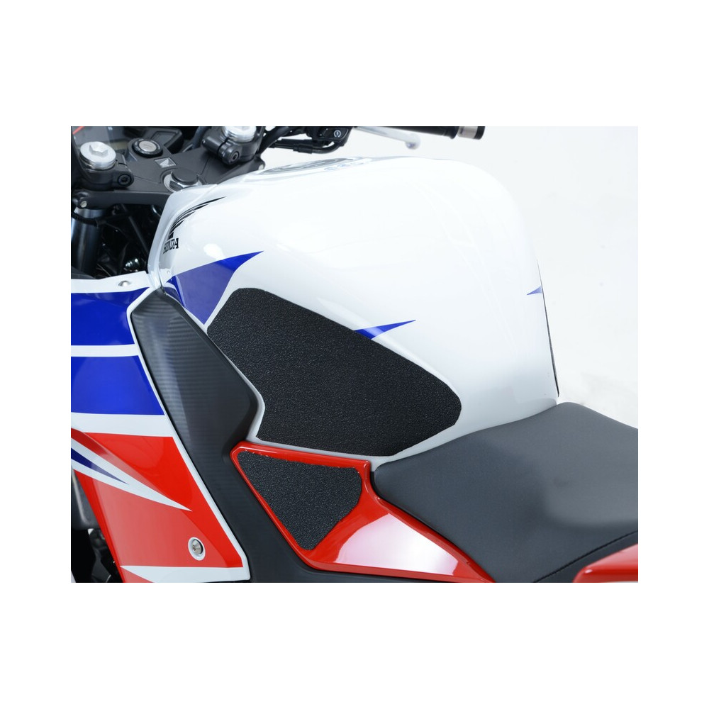 Kit grip de réservoir R&G RACING 4 pièces noir Honda CBR300R