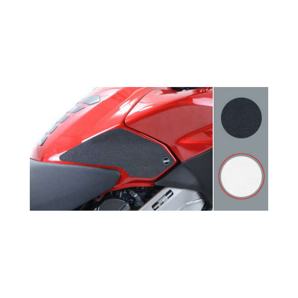 Kit grip de réservoir R&G RACING translucide 2 pièces Honda VFR800 X Crossrunner