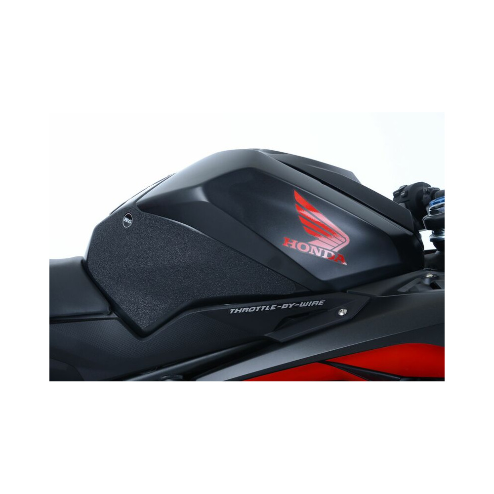 Kit grip de réservoir R&G RACING translucide (2 pièces) Honda CBR250RR