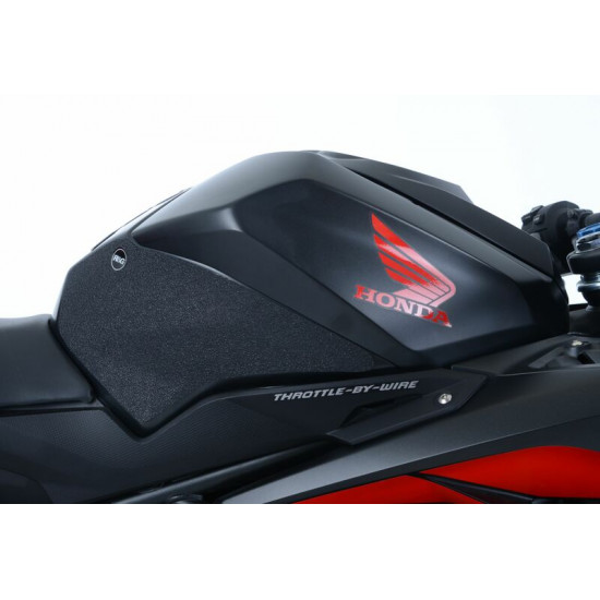 Kit grip de réservoir R&G RACING 2 pièces noir Honda CBR250RR