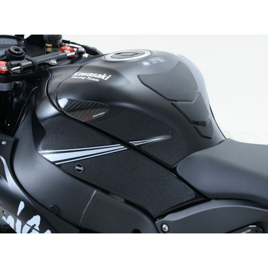 Kit grip de réservoir R&G RACING noir (6 pièces) Kawasaki ZX10R Winter Edition