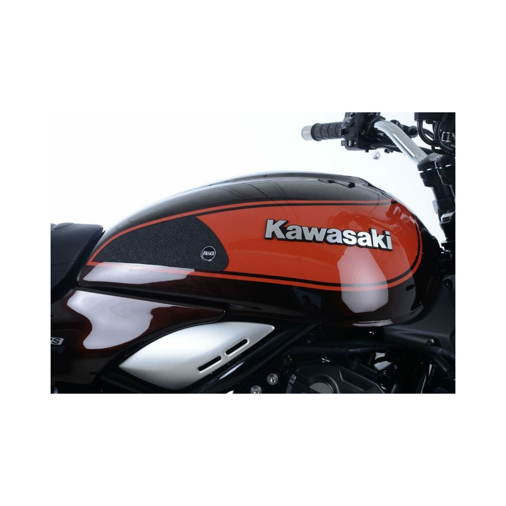 Kit grip de réservoir R&G RACING noir 2 pièces Kawasaki Z900RS