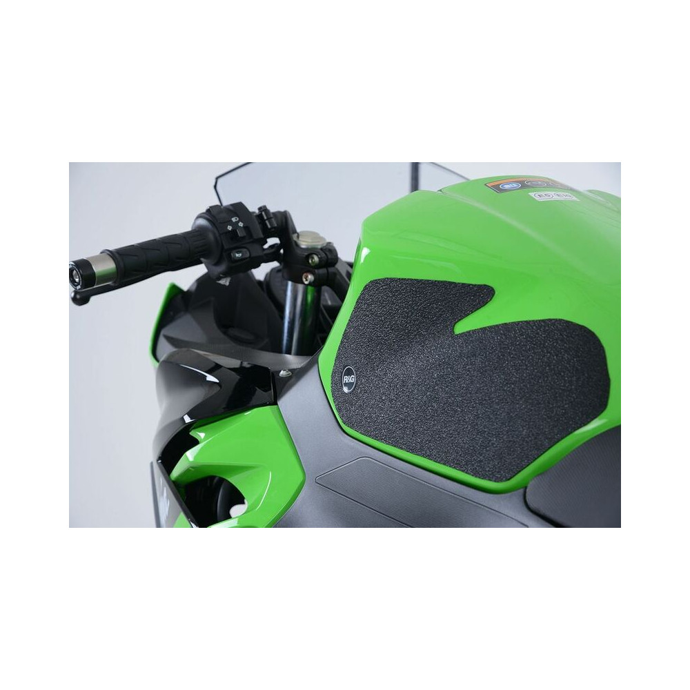 Kit grip de réservoir R&G RACING translucide 2 pièces Kawasaki Ninja 400