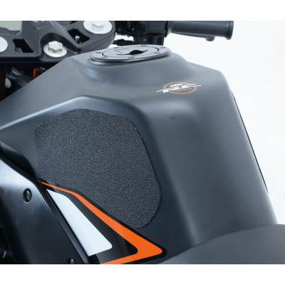 Kit grip de réservoir R&G RACING 2 pièces noir KTM RC125