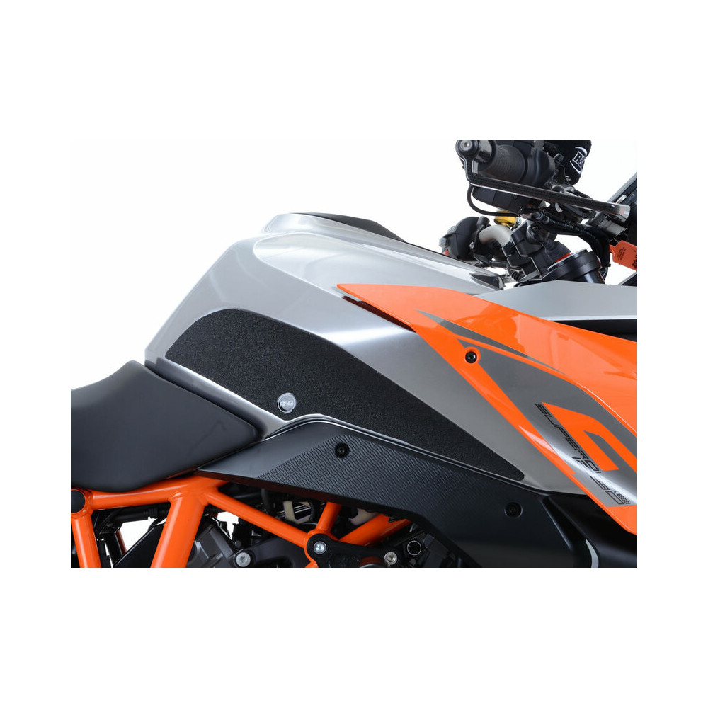 Kit grip de réservoir R&G RACING 2 pièces noir KTM Superduke GT