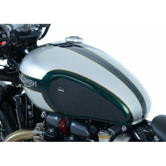 Kit grip de réservoir R&G RACING 2 pièces noir Triumph Bonneville Bobber