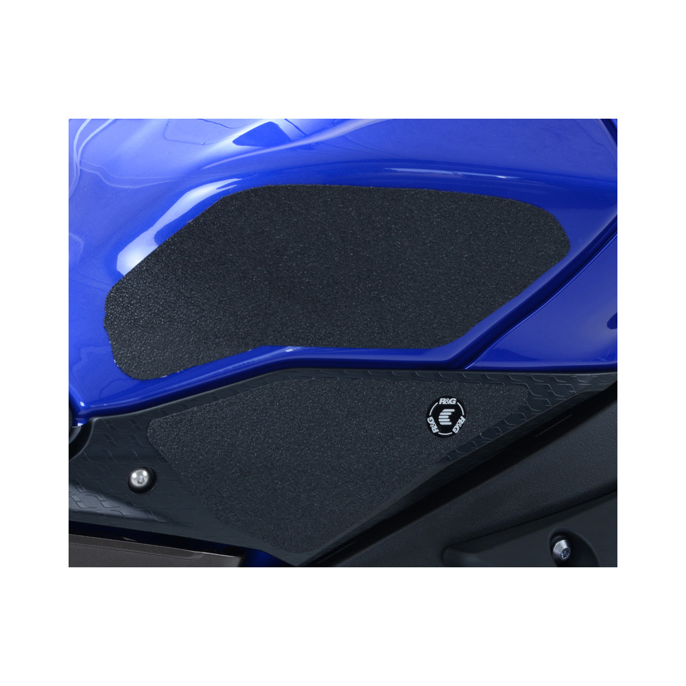 Kit grip de réservoir R&G RACING 4 pièces noir Yamaha R1