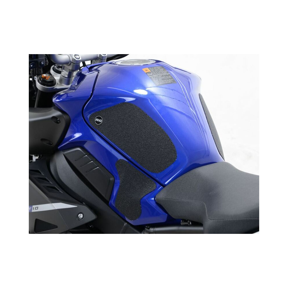 Kit grip de réservoir R&G RACING 4 pièces noir Yamaha MT-10