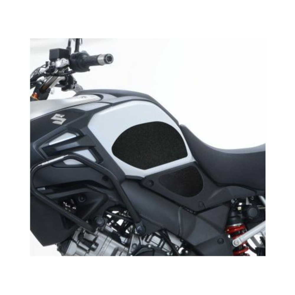 Kit grip de réservoir R&G RACING 4 pièces noir Suzuki V-Strom 1000