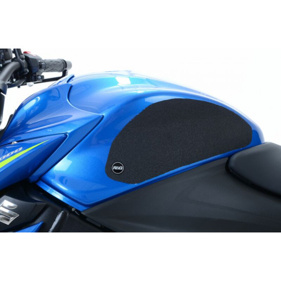 Kit grip de réservoir R&G RACING 2 pièces noir Suzuki GSXS1000