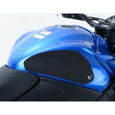 Kit grip de réservoir R&G RACING 2 pièces noir Suzuki GSXS1000