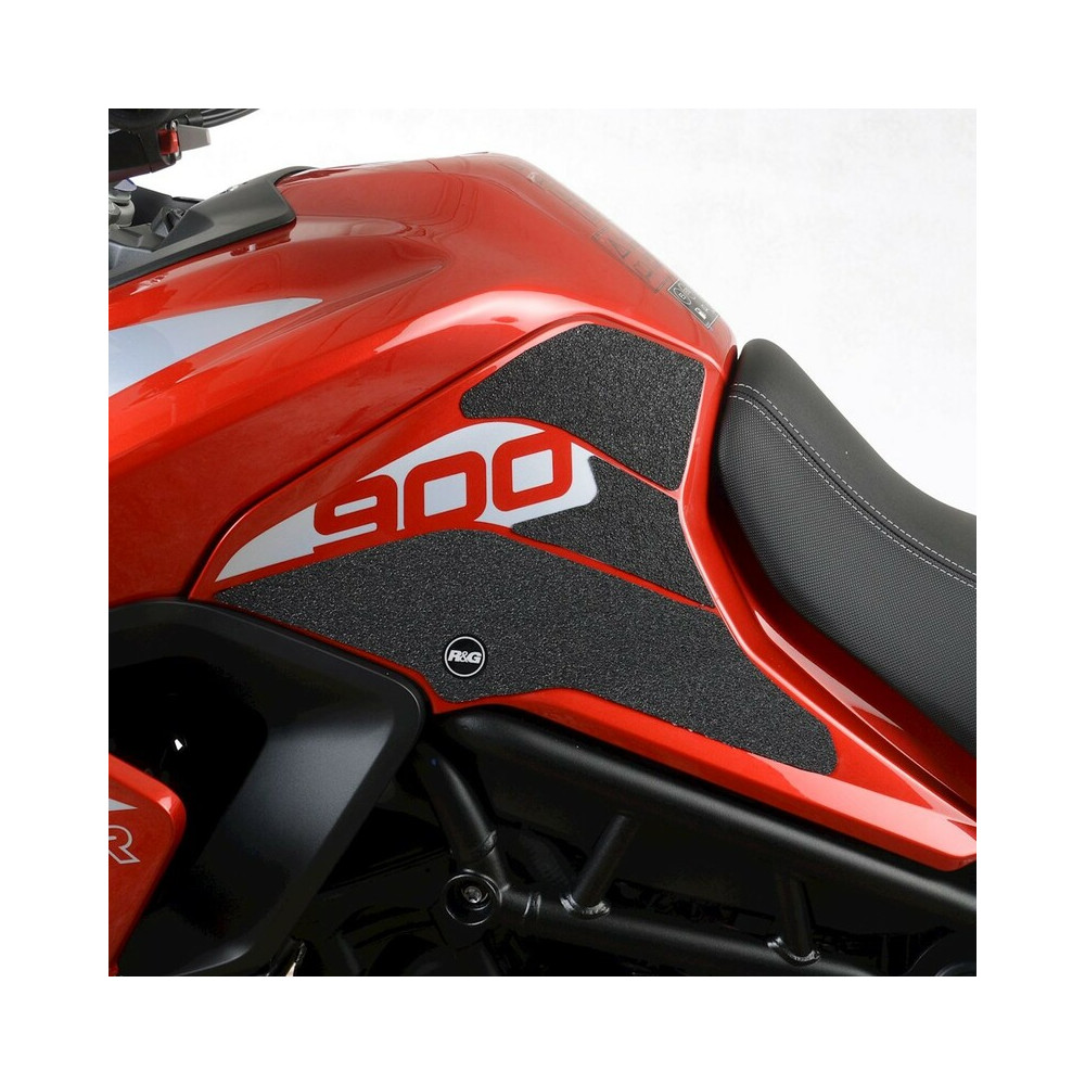 Kit grip de réservoir R&G RACING noir - Triumph Tiger 900 GT/ Rally '20