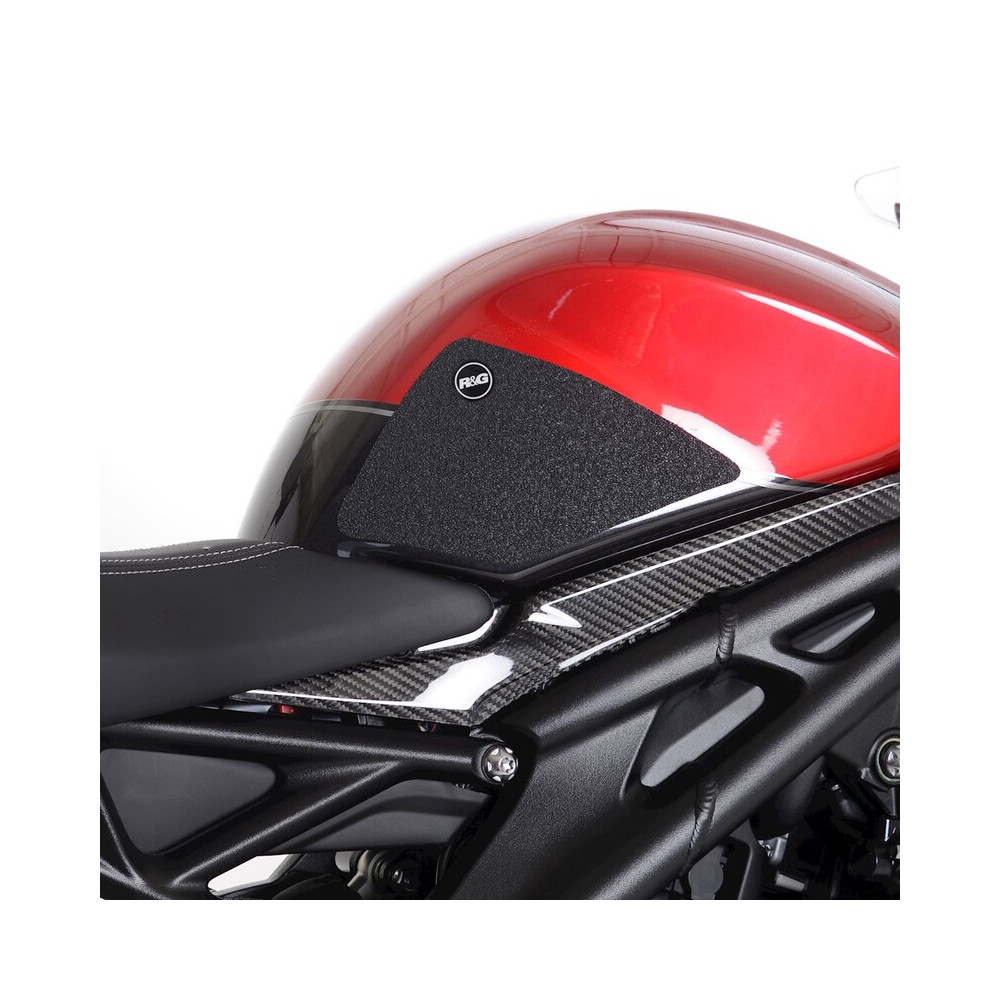 Kit grip de réservoir R&G RACING 2 pièces - clair Triumph Speed Triple 1200RR