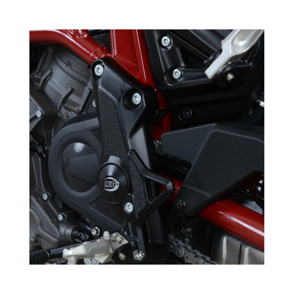 Adhésif anti-frottement R&G RACING noir 2 pièces Indian FTR1200/1200S