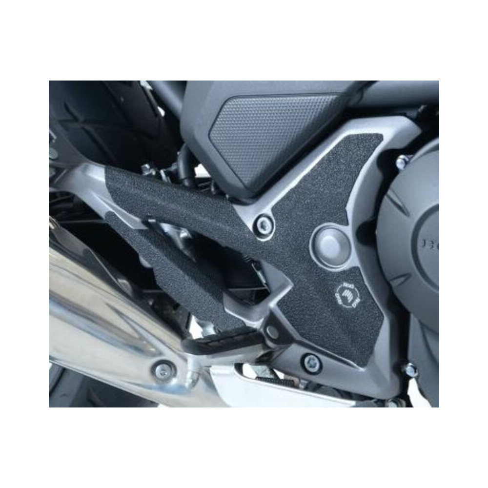 Adhésif anti-frottement R&G RACING platines repose-pieds noir 4 pièces Honda NC700S/700X/750S/750X