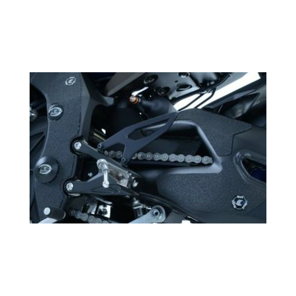 Adhésif anti-frottement R&G RACING cadre/bras oscillant noir 4 pièces Yamaha YZF-R1/R1M