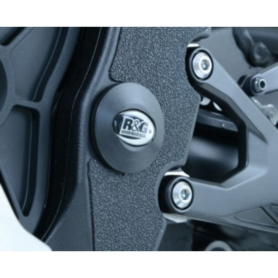 Insert de cadre gauche bas noir R&G RACING Yamaha YZF-R1