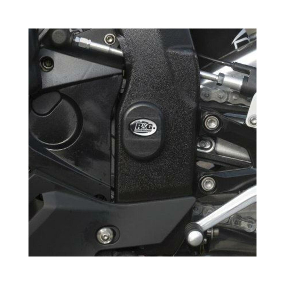 Insert de cadre gauche R&G RACING noir BMW S1000RR