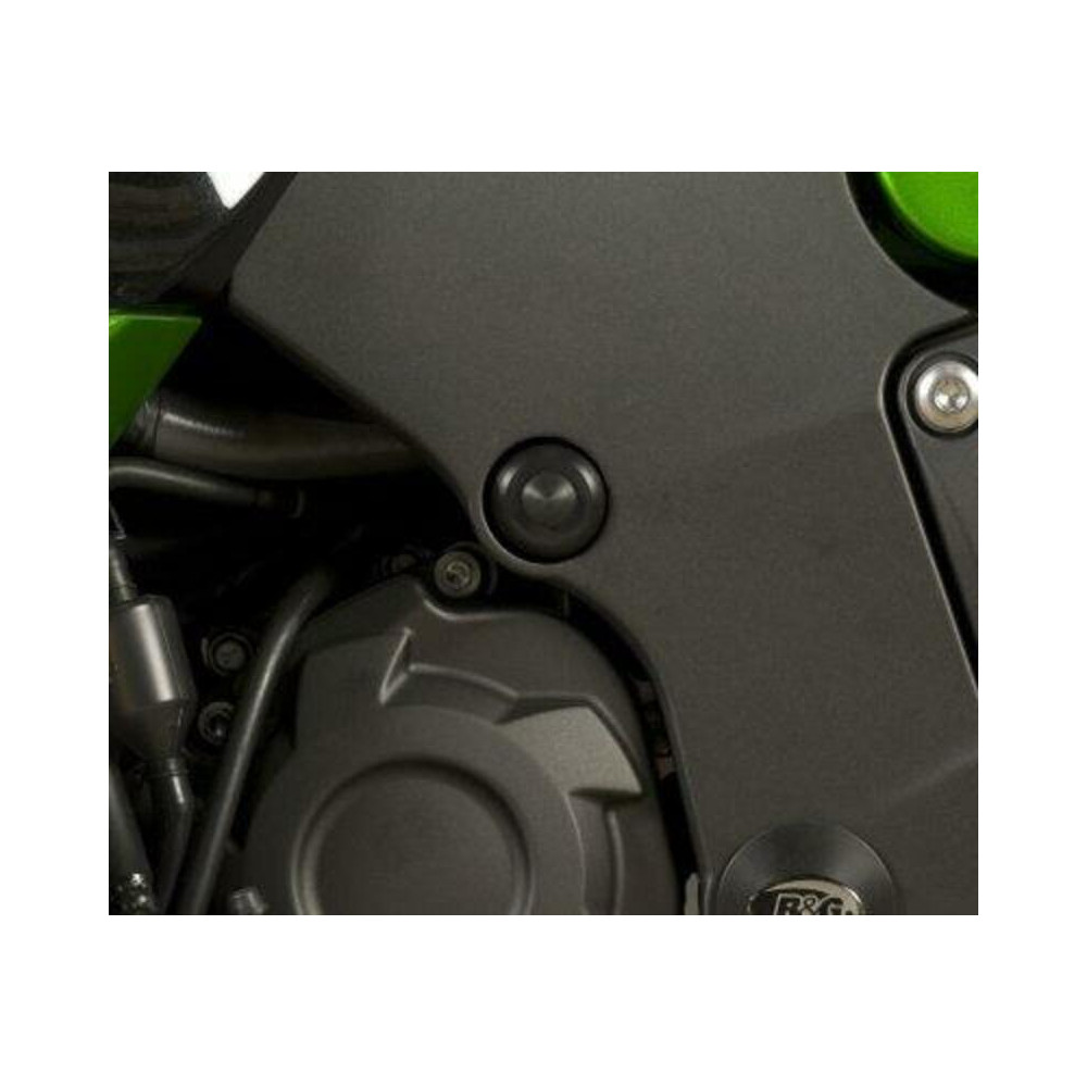 Insert de cadre R&G RACING noir Kawasaki ZZR1400