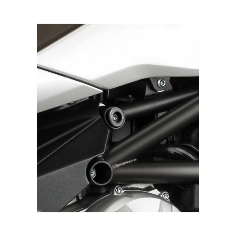 Insert de cadre (haut) R&G RACING noir MV Agusta Brutale 675/800