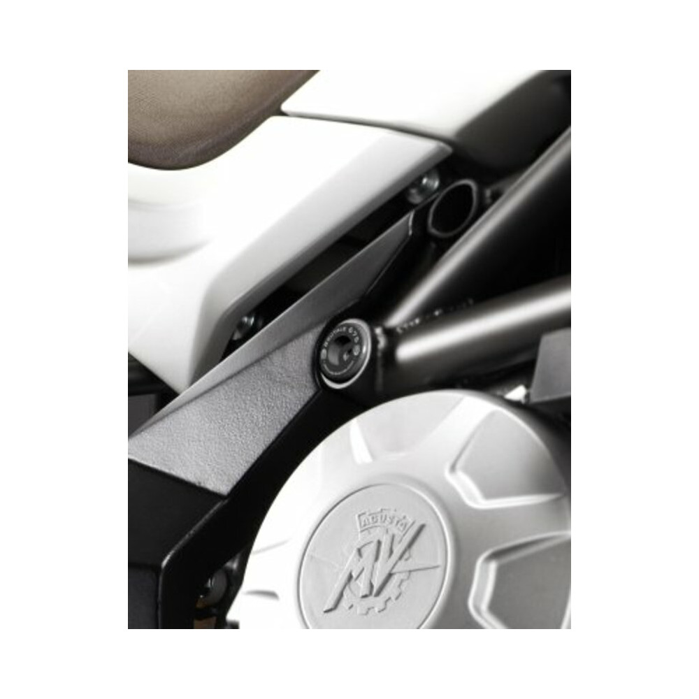 Insert de cadre droit (bas) R&G RACING noir MV Agusta Brutale 675/800