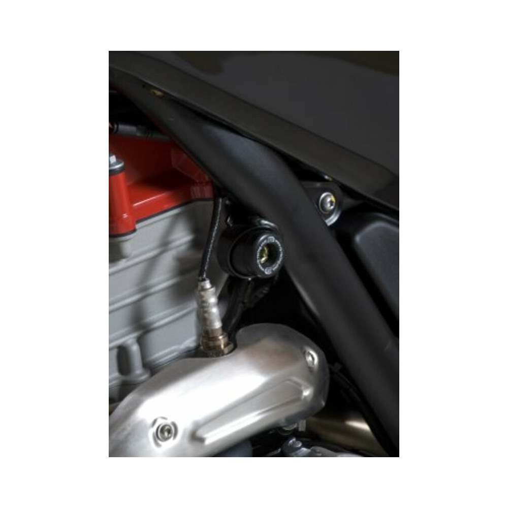 Insert de cadre (haut) R&G RACING noir Husqvarna TR650 Strada