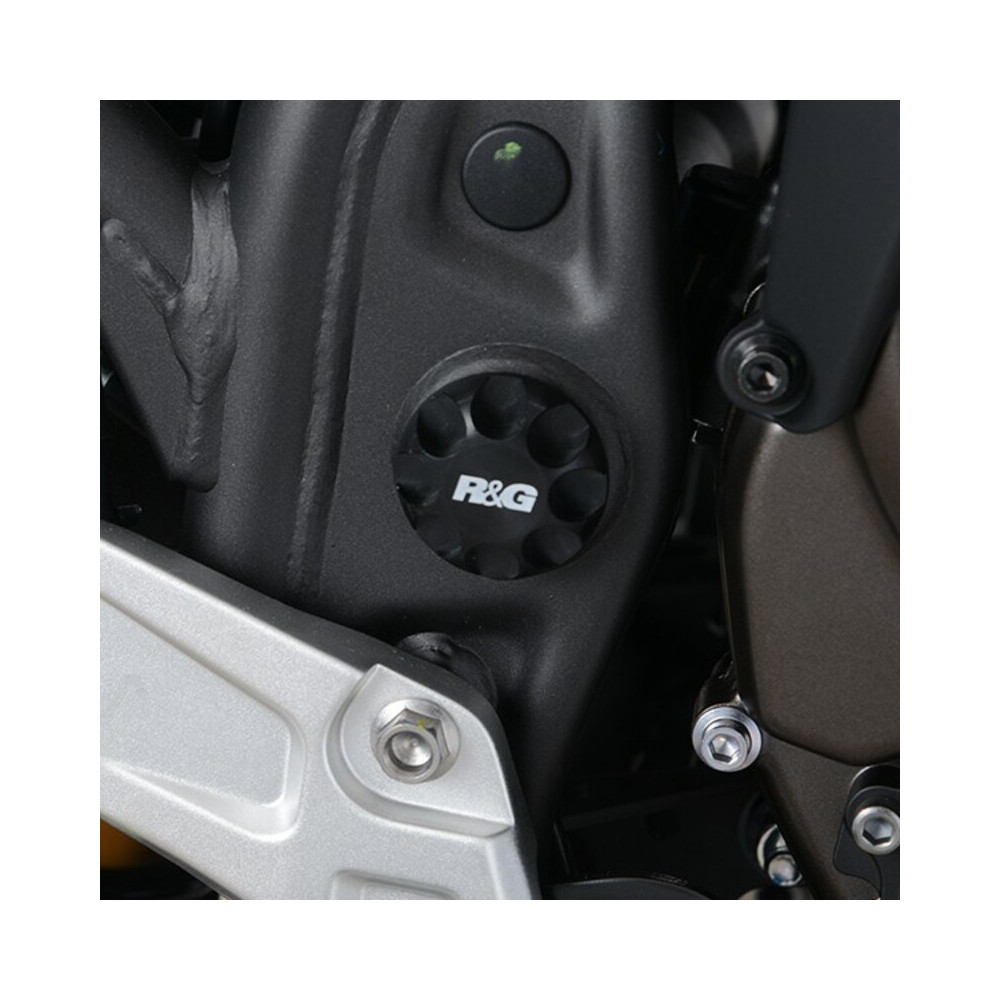 Insert de cadre gauche R&G RACING noir Yamaha Tenere 700