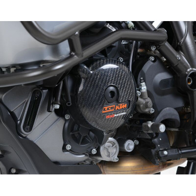 Slider moteur gauche R&G RACING carbone KTM 1290 Super Adventure