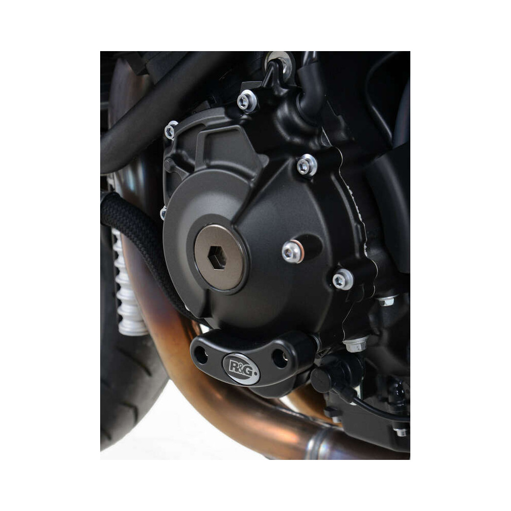 Slider moteur gauche R&G RACING noir Yamaha MT-10