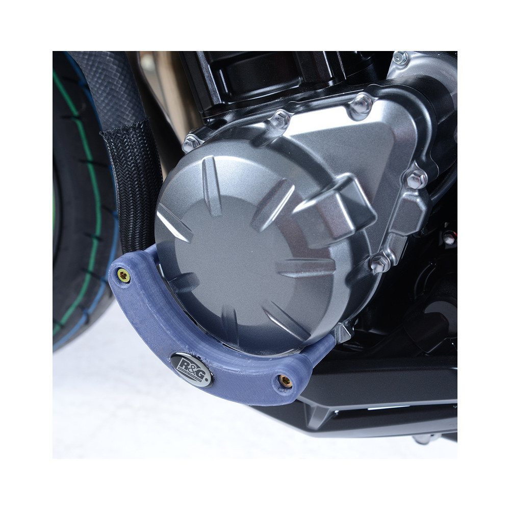 Slider moteur gauche R&G RACING noir Kawasaki Z900