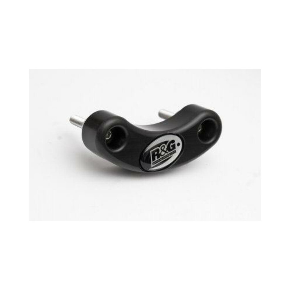 Slider moteur droit R&G RACING noir Triumph Dayton/Street Triple 675