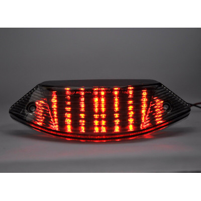 Feu arrière BIHR LED avec clignotants intégrés HONDA 600/900