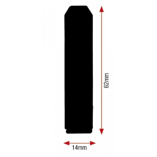 Clignotants V PARTS Line LED noir universel