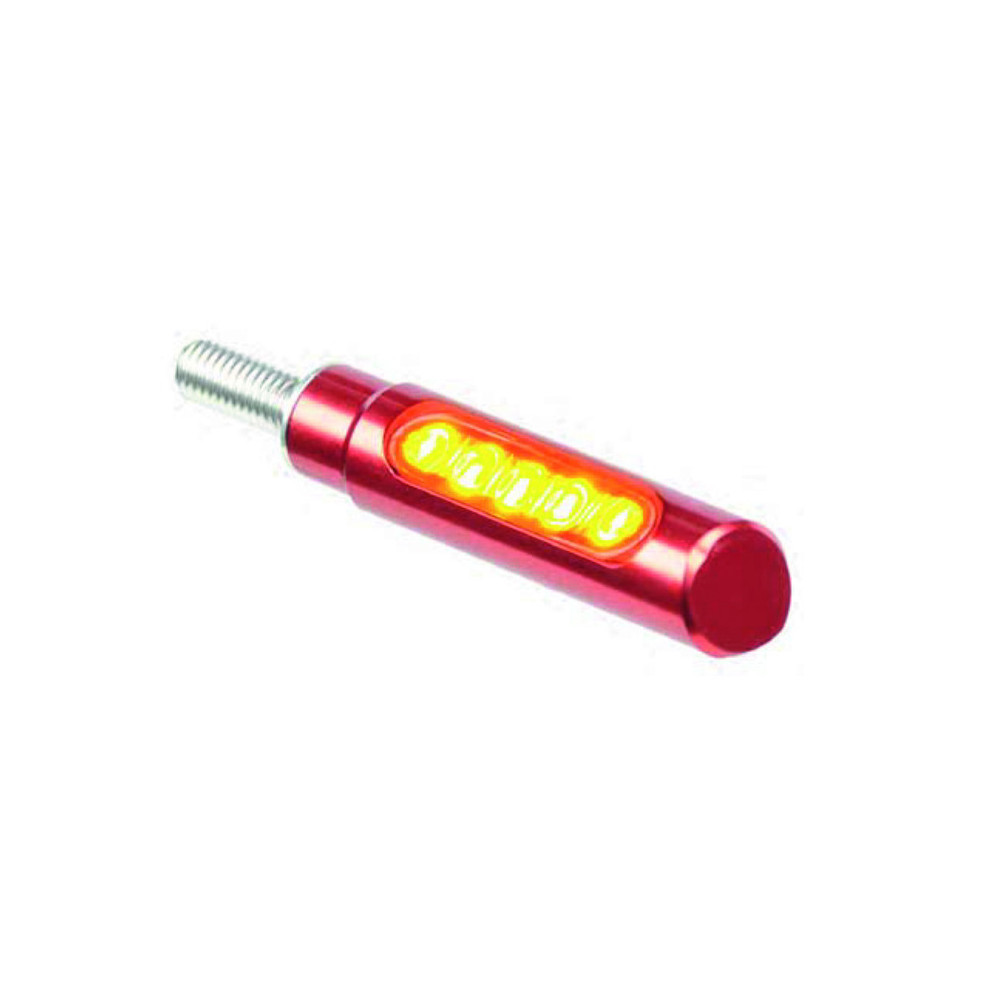 Clignotants LIGHTECH Led aluminium rouge