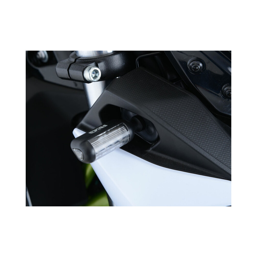 Adaptateur micro clignotant R&G RACING noir Kawasaki