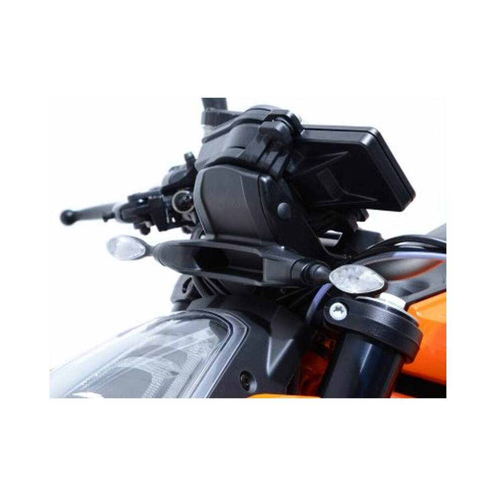 Adaptateurs de clignotants avant R&G RACING noir KTM 790/1290