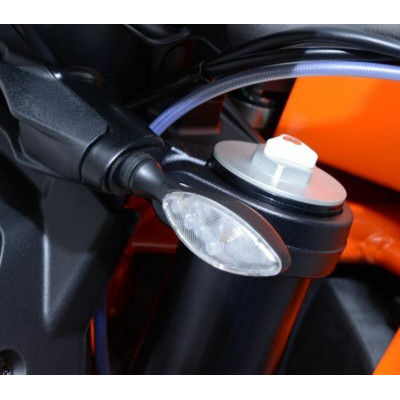 Adaptateurs de clignotants avant R&G RACING noir KTM 790/1290