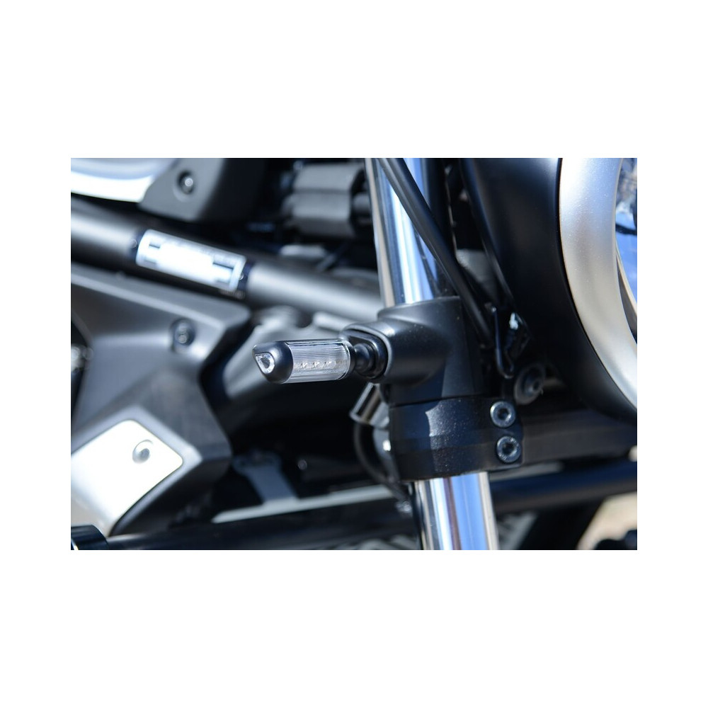 Adaptateurs micro-clignotants avant R&G RACING - Kawasaki Vulcan S/Cafe