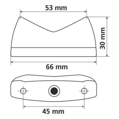 Support de plaque V PARTS noir KTM Duke