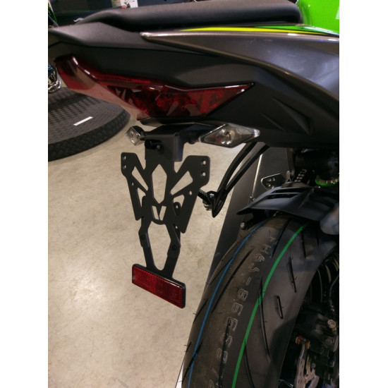 Support de plaque V PARTS noir Kawasaki ZX-6R