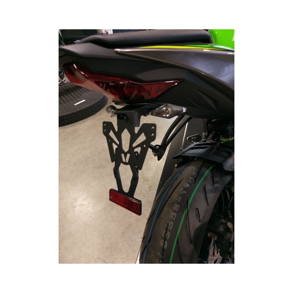 Support de plaque V PARTS noir Kawasaki ZX-6R