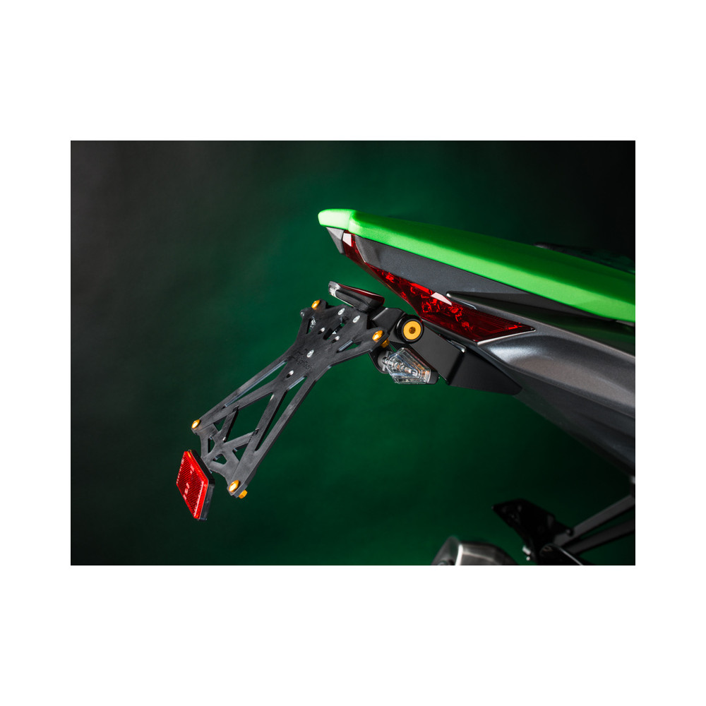 Support de plaque réglable LIGHTECH - Kawasaki Versys 1000/Z1000/SX