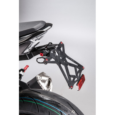 Support de plaque réglable LIGHTECH - Kawasaki Z900/Z H2