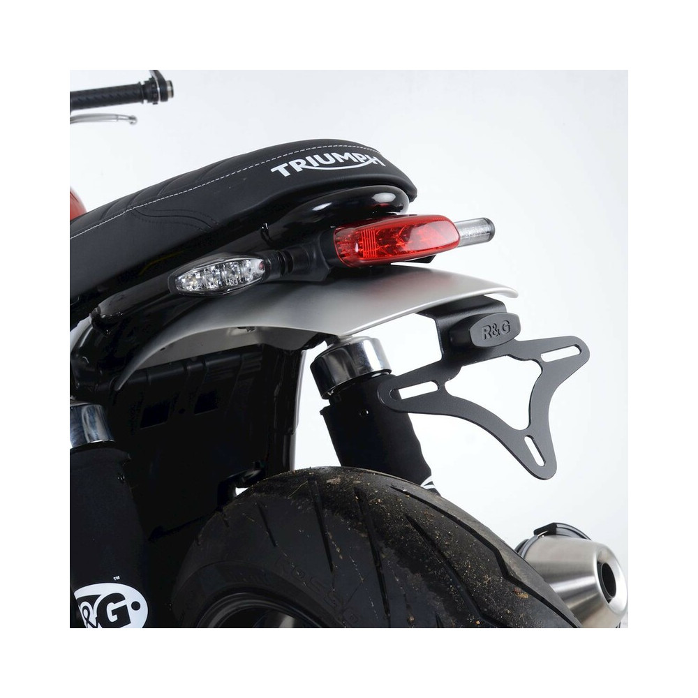 Support de plaque R&G RACING noir Triumph Speed Twin 1200