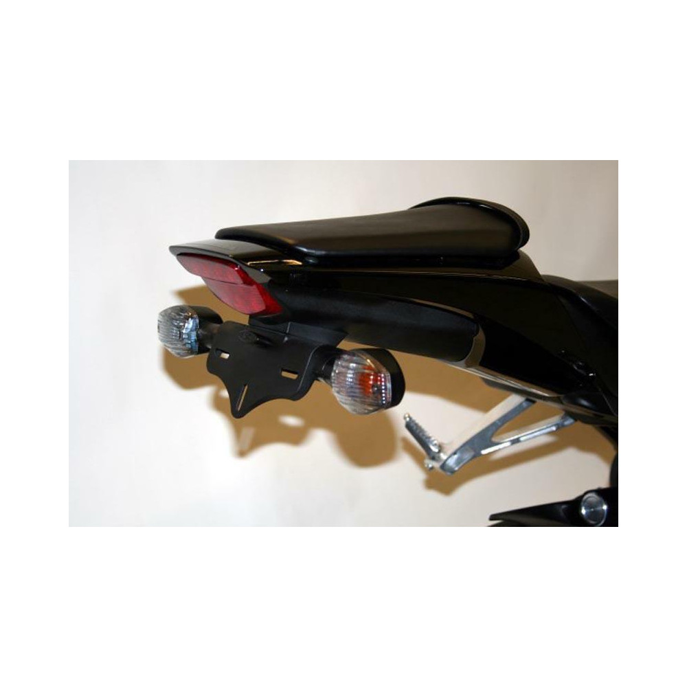 Support de plaque R&G RACING noir Honda CBR1000RR Fireblade